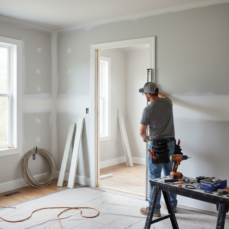 Door Handle Installation detail
